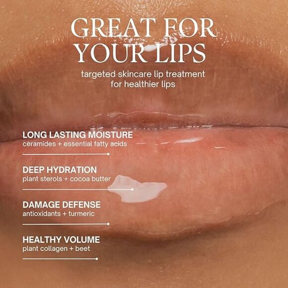 Fitglow Beauty | Night Lip Serum 10 Year Anniversary | Lip Sleeping Mask - Picture 6 of 6